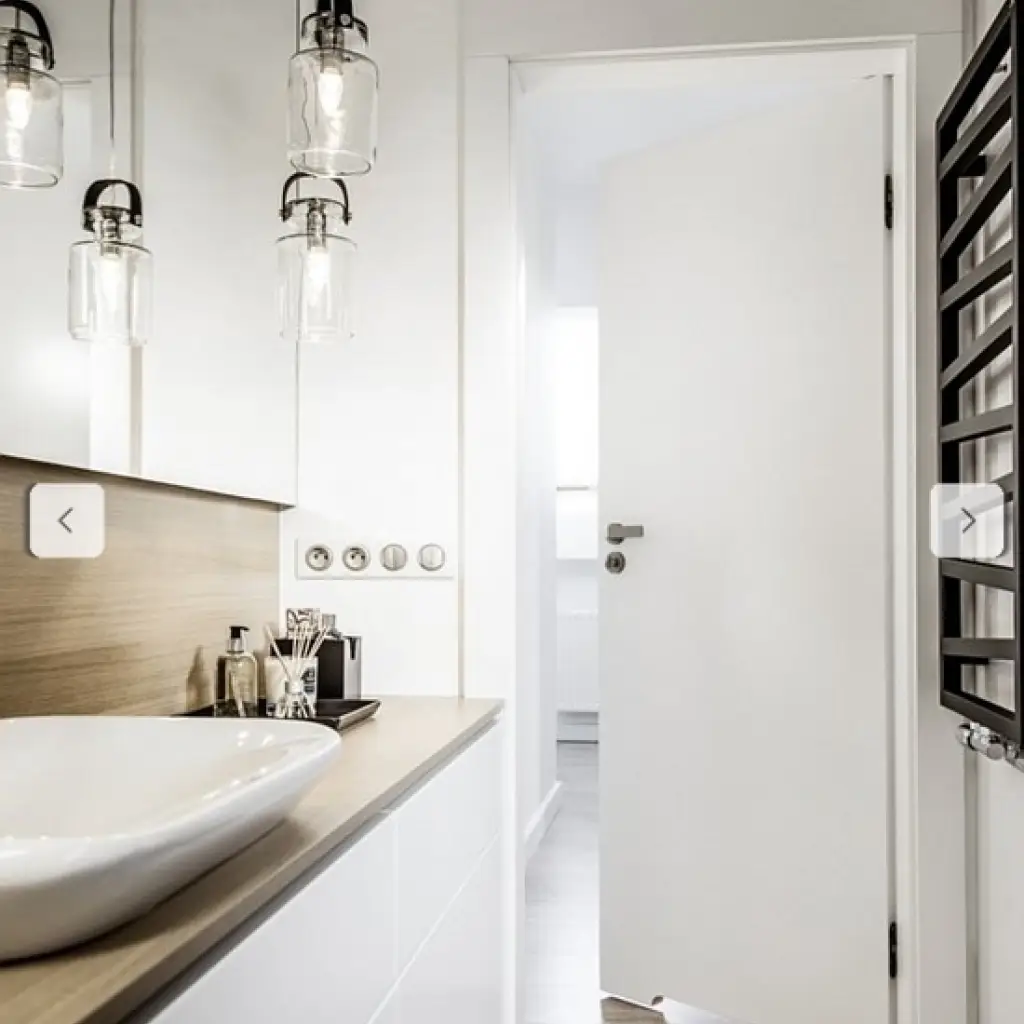 Drzwi Porta Decor P prawe 80cm przylgowe z podcięciem wentylacyjnym, SPWP0P0P08DBIWSB3AH000, Drzwi wewnętrzne, Porta Decor model P, PORTA