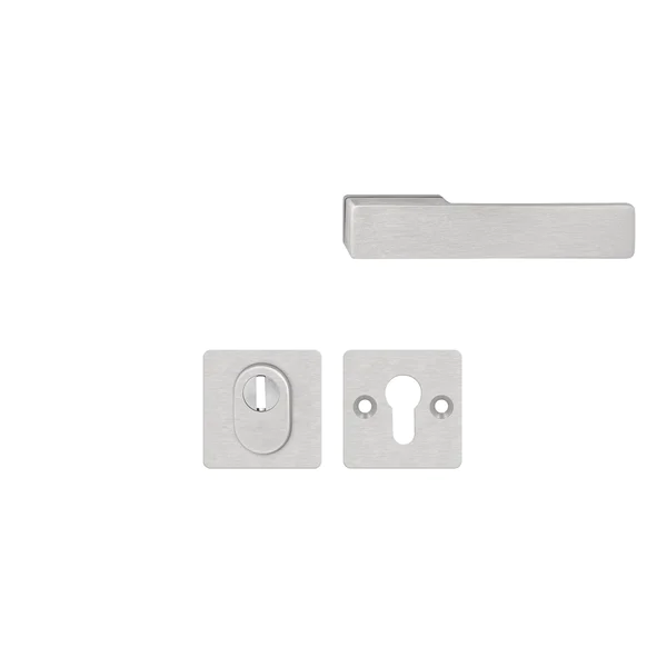 Klamka Solo Libera Flex Premium klamka Inox + rozeta WB z za