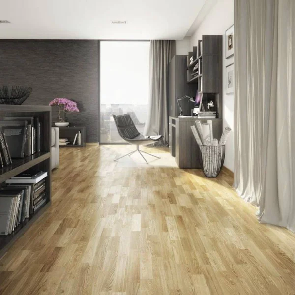 Podłoga drewniana Dąb Standard 3-lamelowy Naturalny 14 mm,