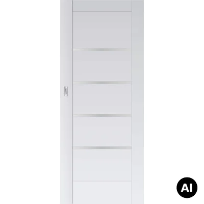 Zestaw Porta KOMPAKT + Skrzydło Verte Home G.4 70cm, SPAHG40S07DBI0AS0KA300