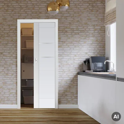Zestaw Porta KOMPAKT + Skrzydło VERTE HOME G.2 80cm, SPAHG20S08DBI0AH0KA300