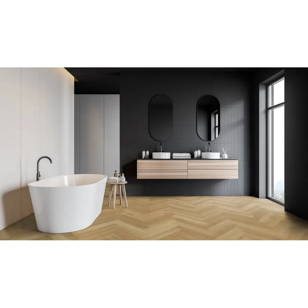 Panele winylowe Jodełka LVT Firenze dryback HB Cooper Klasa 33 2.5 mm, FIR HB-848-DB, Podłoga winylowa, Dryback Firenze Herringbone, Lamett ParquetVinyl