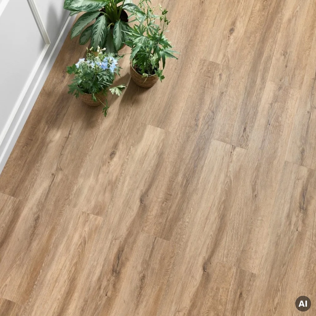 Panele winylowe SPC LVT z podkładem Dąb Lakewood Klasa 33 5.3 mm TAK, 5905167858264, Panele winylowe, Woodric Acoustic, Arbiton