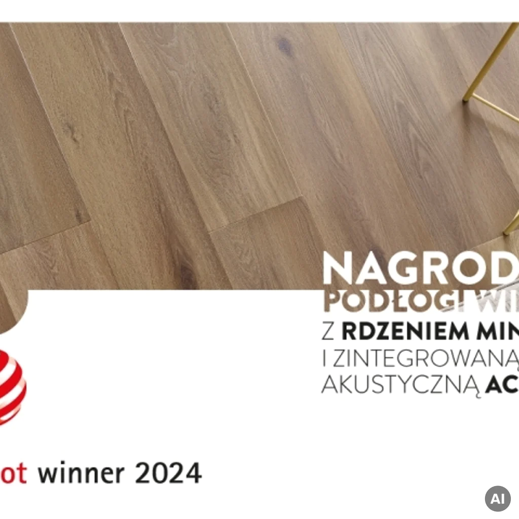 Panele winylowe SPC LVT z podkładem Dąb Brandon Klasa 33 5.3 mm TAK, 5905167858295, Panele winylowe, Woodric Eir Acoustic, Arbiton