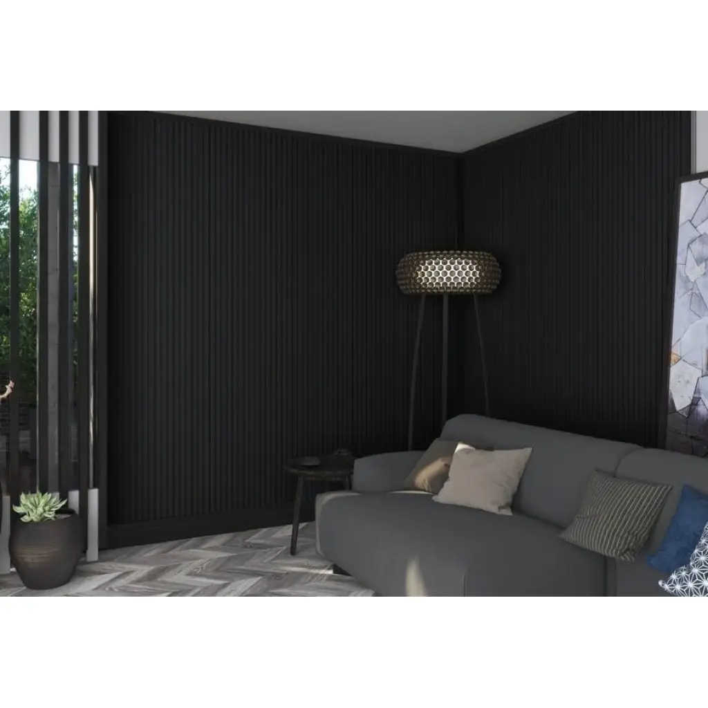 Listwa startowa Czarna Półmat 310 Lewa S, 120044185, Listwa startowa, Lamele MDF AGT Akcesoria, AGT