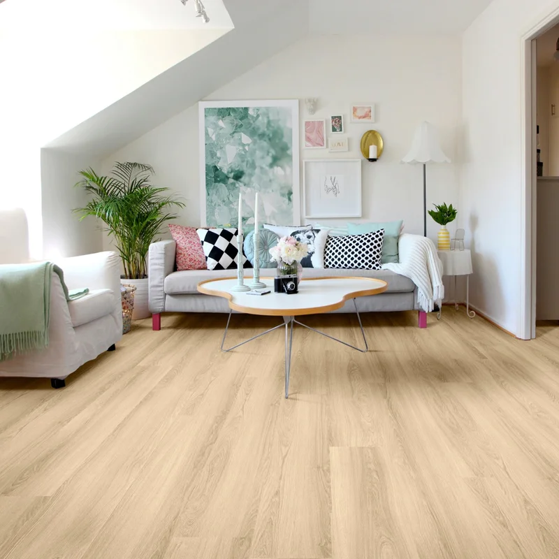 Panele winylowe z podkładem SPC LVT Dąb Riviera Klasa 32 5