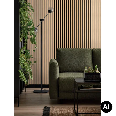 Lamele Panel Linerio M-Line Natural Black 6063129