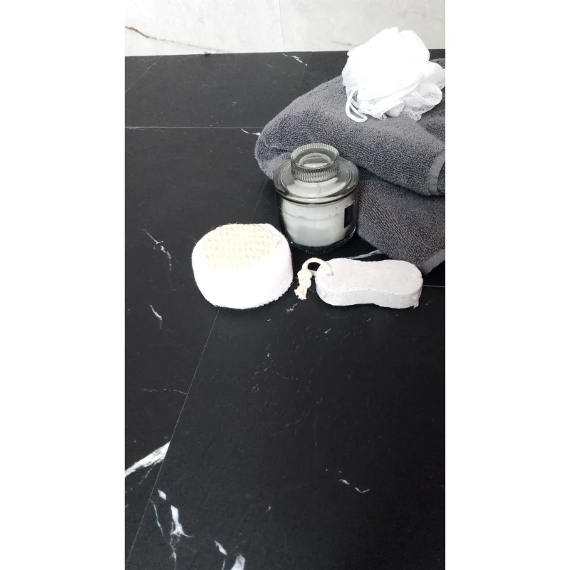 Panele Winylowe Samoprzylepne Marmur Czarny Calacat FC23073-