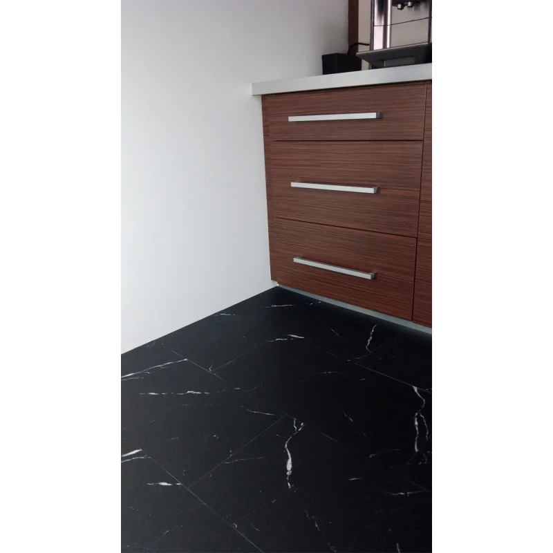 Panele Winylowe Samoprzylepne Marmur Czarny Calacat FC23073-