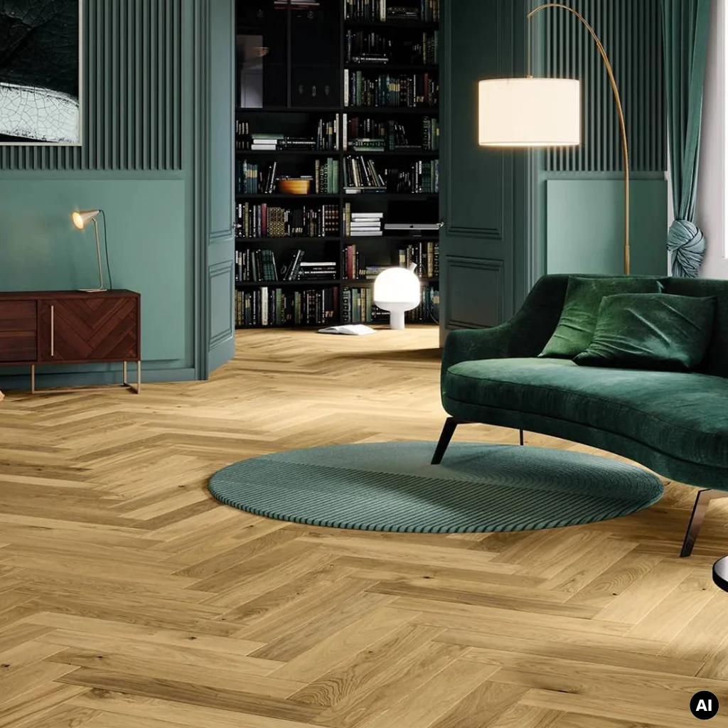 Podłoga drewniana Dąb Bright Jodła Klasyczna 14 mm, BLC-DBE1-OX4-XXR-A14130-F, Deska barlinecka, Classico Line - Jodła Klasyczna, Barlinek