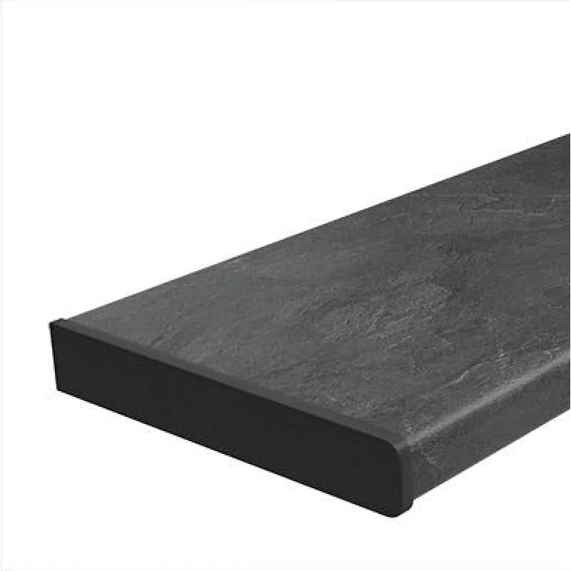 Zakończenie CZARNE RAL 9005 do parapetu wewnętrznego postf