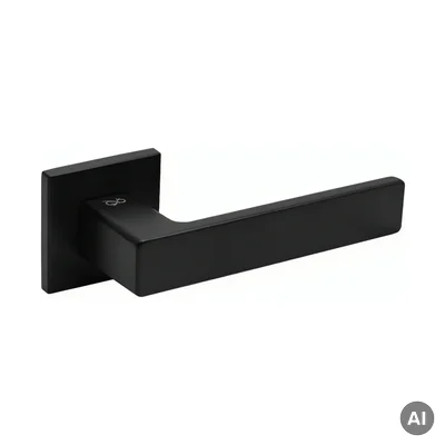 Klamka Cavo KVO B00 Czarna, 5901289085724