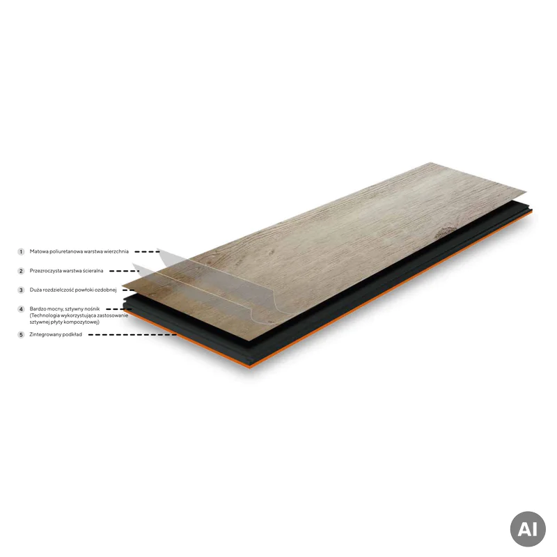 Panele winylowe SPC LVT Mantaro Hay PureCoat MAN HB-24-5614-