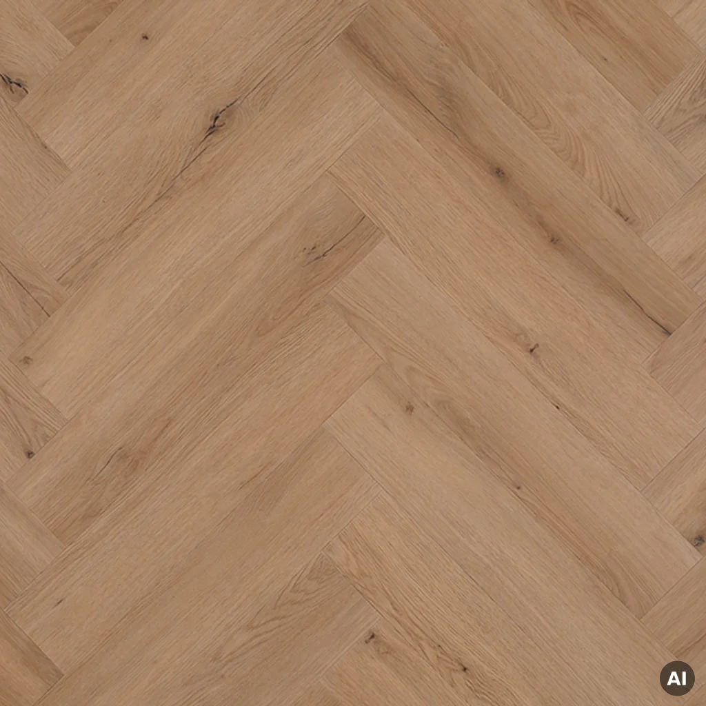 Panele winylowe SPC LVT Mantaro Pecan PureCoat 6.5 mm Klasa 34, MAN HB-24-5619-IB, Panele winylowe, Mantaro Herringbone, Lamett ParquetVinyl