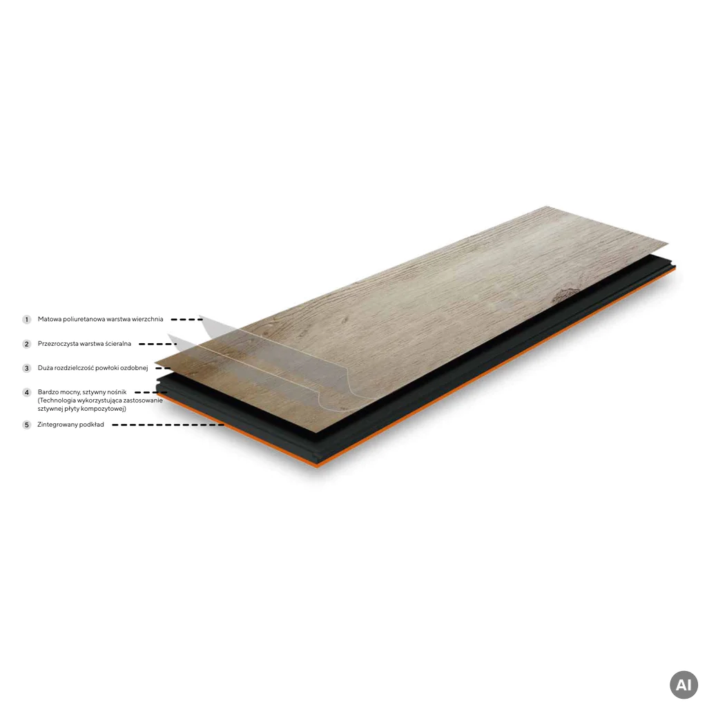 Panele winylowe SPC LVT Mantaro Spice PureCoat MAN HB-24-5620-IB Klasa 34 6.5 mm, Panele winylowe, Mantaro Herringbone, Lamett ParquetVinyl