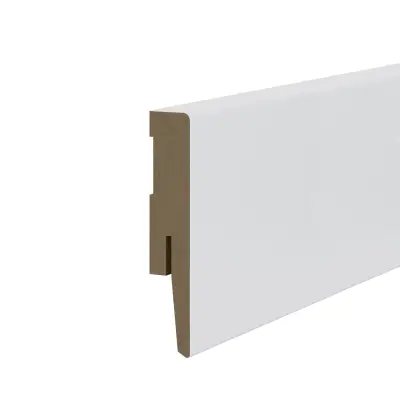 Listwa przypodłogowa MDF 80 Biała LIS000277, 5905450602055