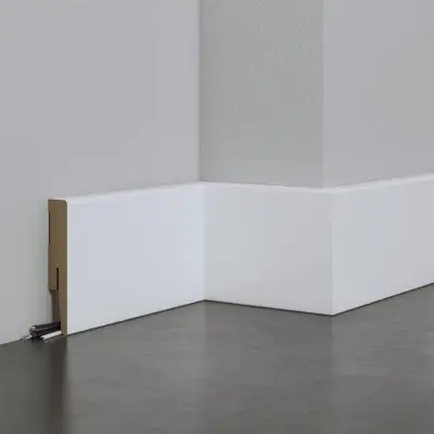 Listwa przypodłogowa MDF 80 Biała LIS000277, 5905450602055