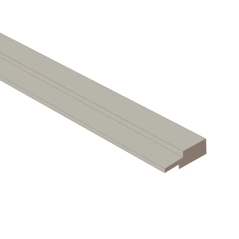 Listwa zakończeniowa Szary Mat Soft Touch Grey 729 Prawa M,