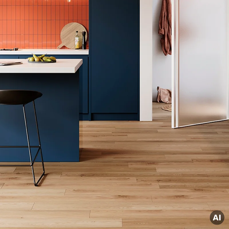 Panele winylowe SPC LVT Chestnut PureCoat 5 mm Klasa 33, TAR