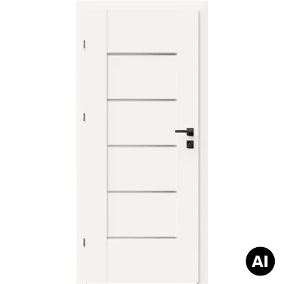 Drzwi DRE Lumio 1 przylgowe lewe 80cm, DRE 400011049