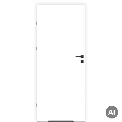 Drzwi DRE Standard Invest 10 przylgowe lewe 70cm WC z podcięciem wentylacyjnym, DRE 400011081