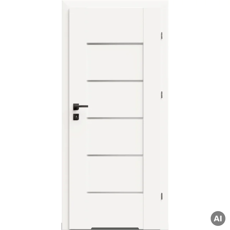 Drzwi DRE Lumio 1 przylgowe prawe 70cm WC z podcięciem went