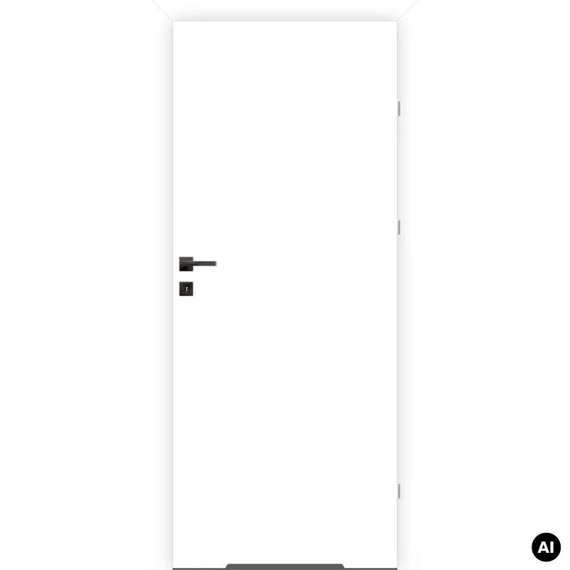 Drzwi DRE Standard Invest 10 przylgowe prawe 80cm WC z podci