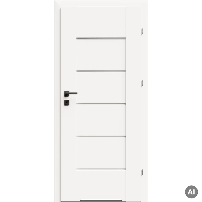 Drzwi DRE Lumio 9 przylgowe prawe 80cm WC z podcięciem went