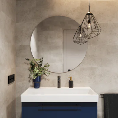 Panele ścienne Concrete Beige Beton Beż Matowy 120X60 6064244