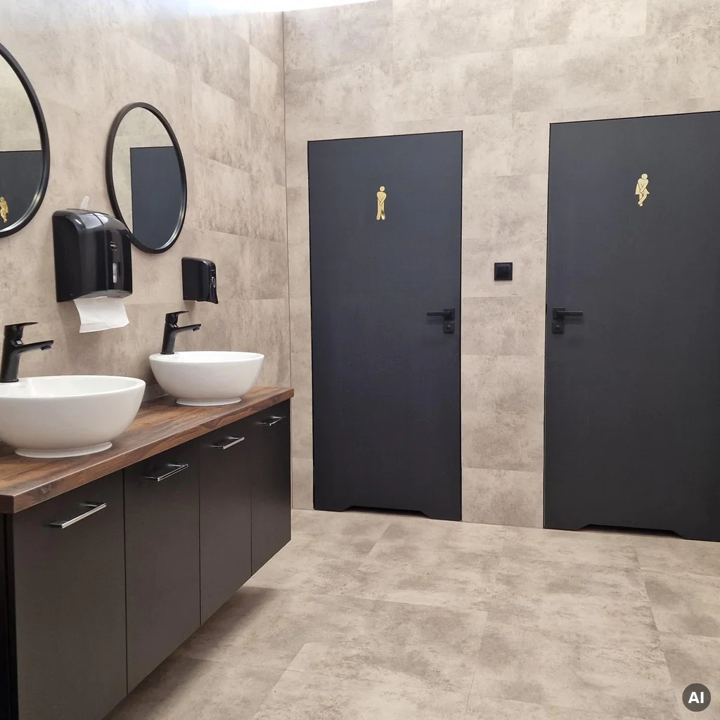 Panele ścienne Concrete Beige 30X60 Beton Beż Matowy 6064243, Panele ścienne, Vilo SPC, Vilo