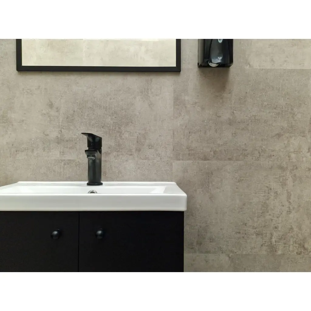 Panele ścienne Concrete Beige 30X60 Beton Beż Matowy 6064243, Panele ścienne, Vilo SPC, Vilo