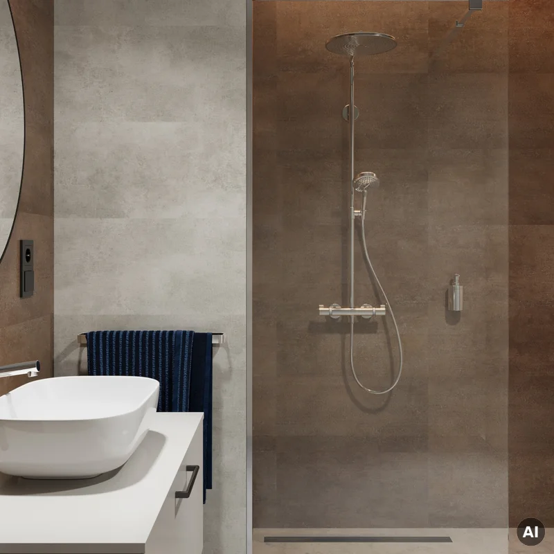 Panele ścienne Rusty 30x60 Rdzawy Matowy 6064241 - 2