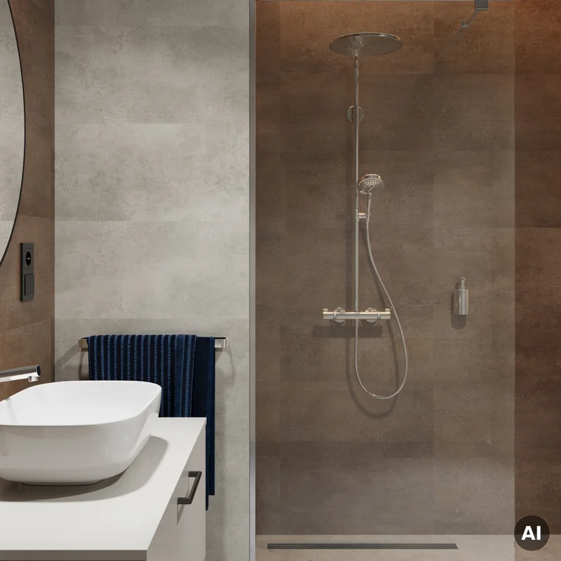 Panele ścienne Rusty 30x60 Rdzawy Matowy 6064241 - 2