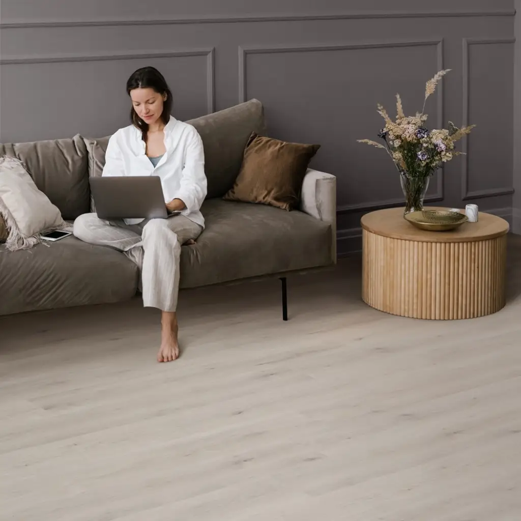 Panele winylowe SPC LVT Fossil PureCoat MAN-24-5611-IB Klasa 34 6.5 mm, Panele winylowe, Mantaro, Lamett ParquetVinyl