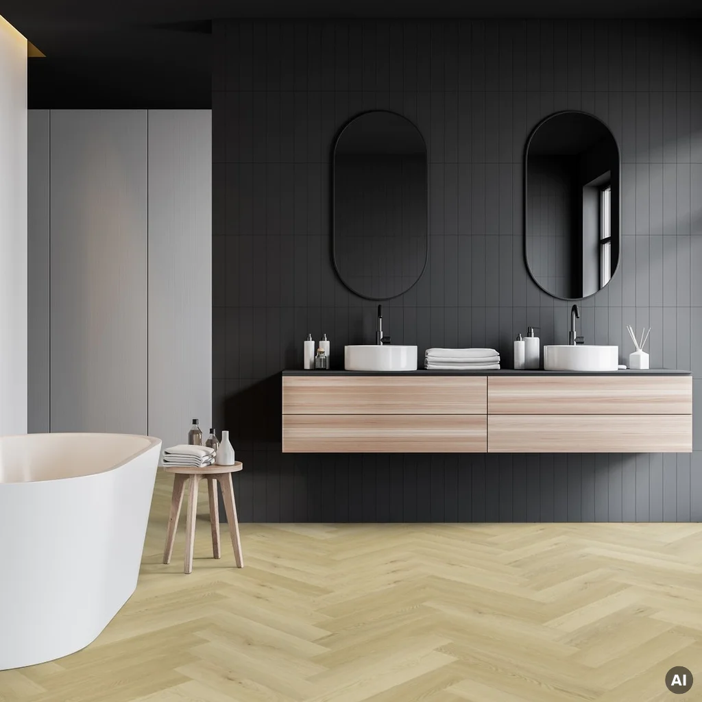 Panele winylowe SPC LVT Safari PureCoat NAK HB-24-845-IB Klasa 33 7.5 mm, Panele winylowe, Nakuru, Lamett ParquetVinyl