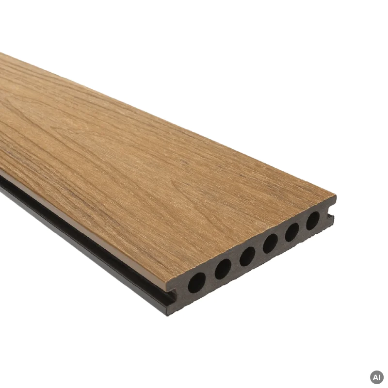 Deska tarasowa dwustronna BERGDECK W138 Teak/Orzech 2,9m 23