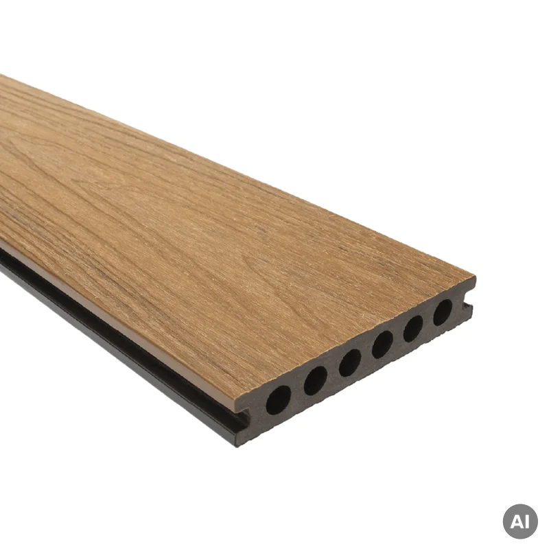 Deska tarasowa dwustronna BERGDECK W138 Teak/Orzech 2,9m 23