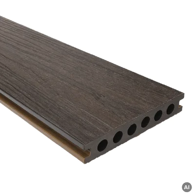 Deska tarasowa dwustronna BERGDECK W138 Teak/Orzech 2,9m 23 mm, BB0021