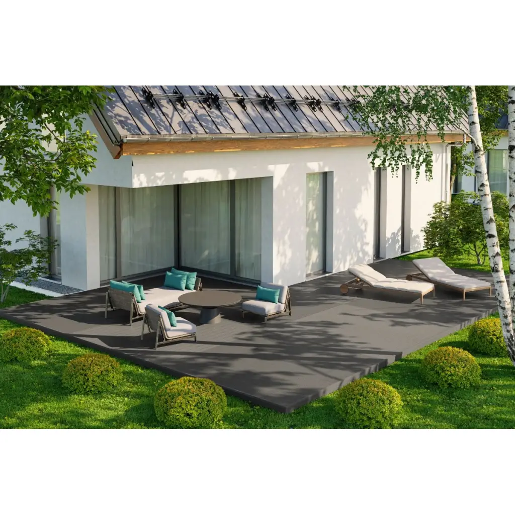 Deska tarasowa dwustronna BERGDECK S140 Szary 2,2m 25 mm, BB1103, Deska tarasowa, Deska tarasowa BERGDECK WPC, Bergdeck