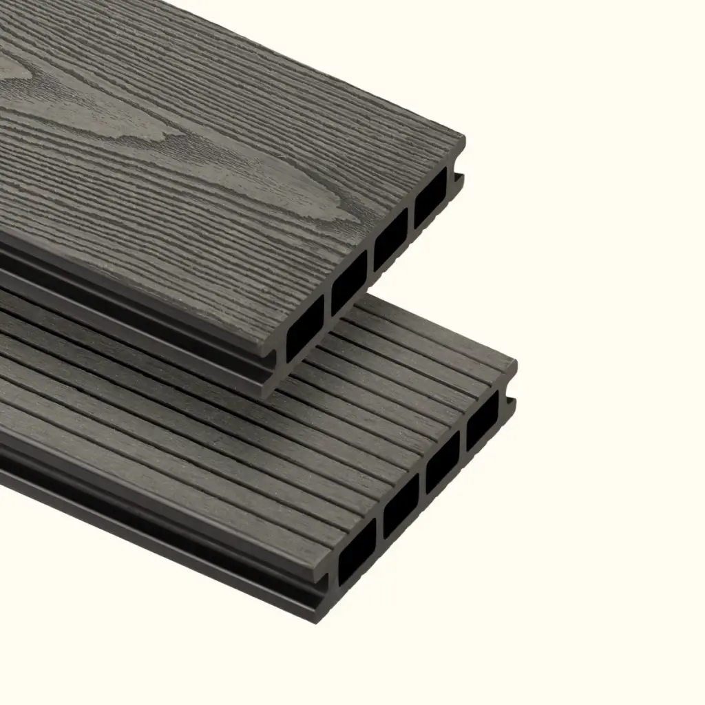 Deska tarasowa dwustronna BERGDECK S140 Szary 2,2m 25 mm, BB1103, Deska tarasowa, Deska tarasowa BERGDECK WPC, Bergdeck