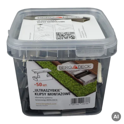 Zestaw montażowy Ultra Szybki 50szt BDZKOB