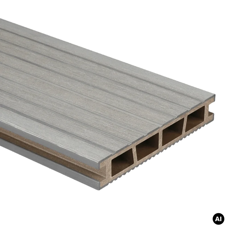 Deska tarasowa dwustronna BERGDECK B150 szczotkowana Antracy
