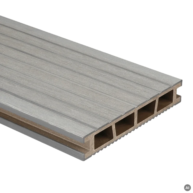 Deska tarasowa dwustronna BERGDECK B150 szczotkowana Antracy
