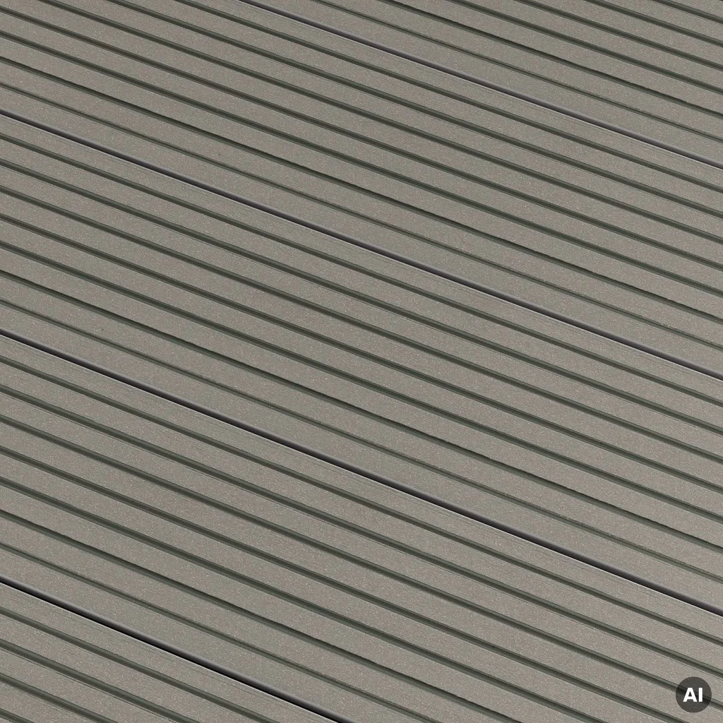 Deska tarasowa dwustronna BERGDECK szczotkowana Antracyt 2,4m 25 mm, BD1001, Deska tarasowa, Deska tarasowa BERGDECK WPC, Bergdeck