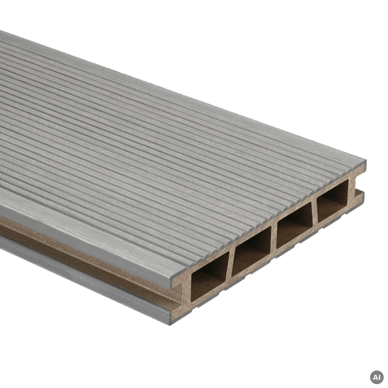 Deska tarasowa dwustronna BERGDECK B150 szczotkowana Antracy