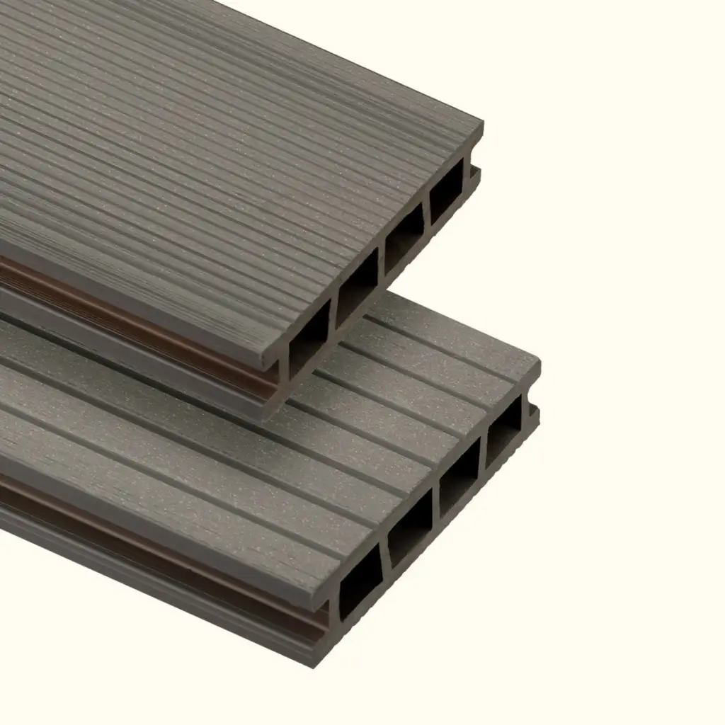 Deska tarasowa dwustronna BERGDECK B150 szczotkowana Antracyt 2,4m 25 mm, BD1001, Deska tarasowa, Deska tarasowa BERGDECK WPC, Bergdeck