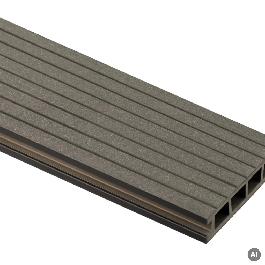 Deska tarasowa dwustronna BERGDECK szczotkowana Czarny 2,4m 25 mm, BD1002, Deska tarasowa, Deska tarasowa BERGDECK WPC, Bergdeck