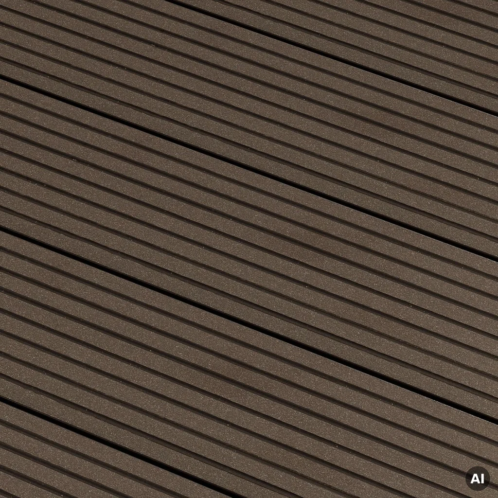 Deska tarasowa dwustronna BERGDECK szczotkowana Orzech 2,4m 25 mm, BD1003, Deska tarasowa, Deska tarasowa BERGDECK WPC, Bergdeck