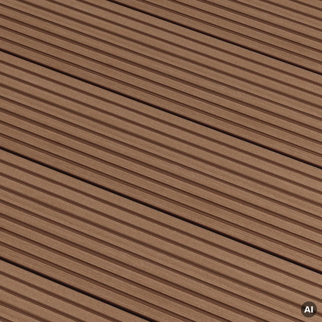 Deska tarasowa dwustronna BERGDECK Szczotkowana Kasztan 2,4m 25 mm, BD1004, Deska tarasowa, Deska tarasowa BERGDECK WPC, Bergdeck