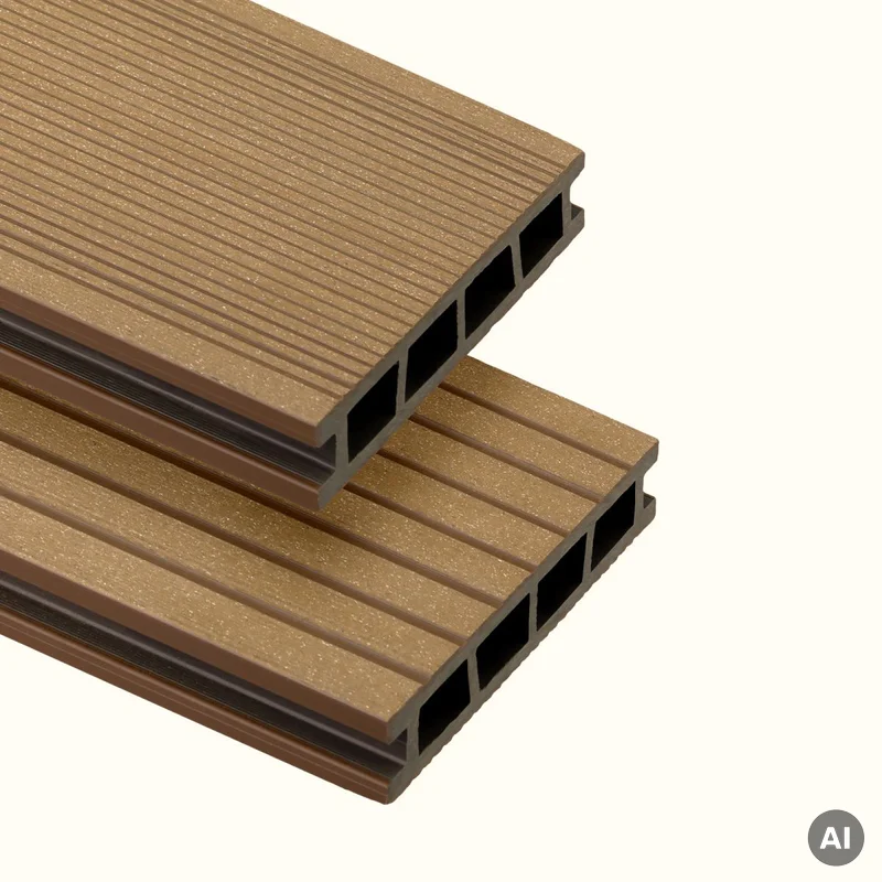 Deska tarasowa dwustronna BERGDECK Szczotkowana Wild Teak 2,